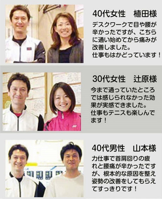 患者様の声